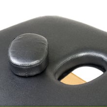 Black Forever Beauty Portable 3 Fold Wooden Massage Table